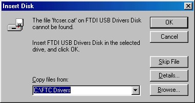 2232c win 98 vcp ftcser cat request 1